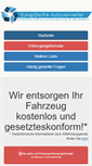 Mobile Screenshot of europaeische-autoverwerter.de